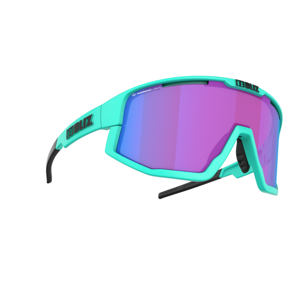 BLIZ Active Fusion akiniai | Nano Optics - Nordic Light | Turquoise - Rose Violet Blue