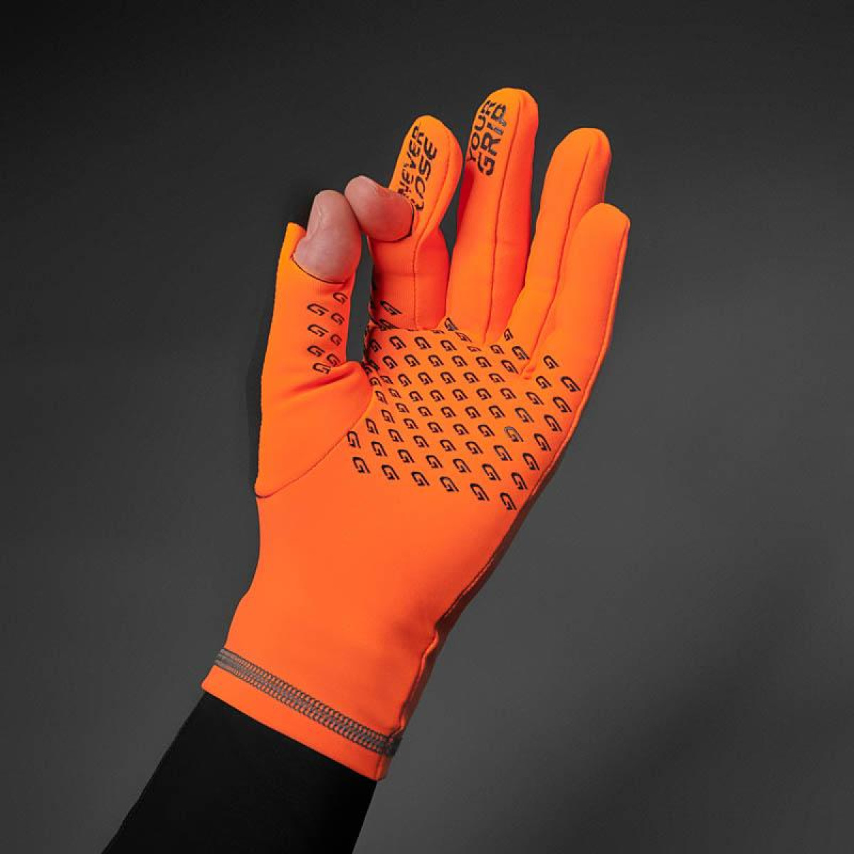 orange hi vis gloves