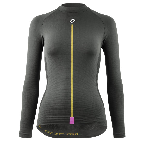 Assos Spring Fall P1 LS Women's Skin Layer | Anthracite Grey