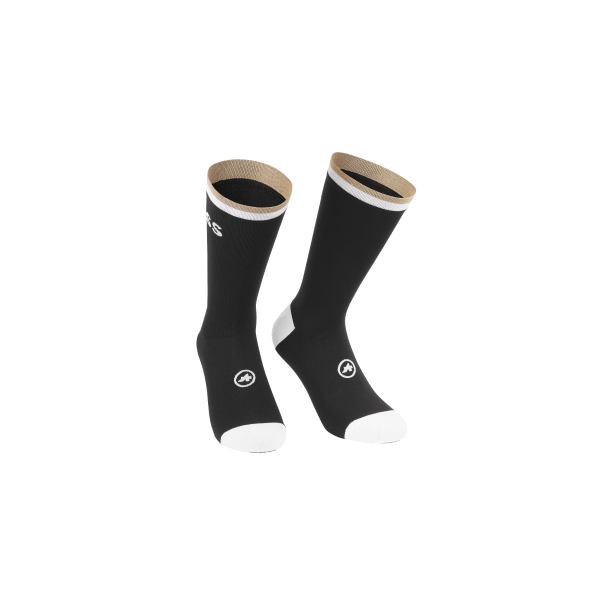 Assos Stripe Socks | Boss x Assos | Black Series