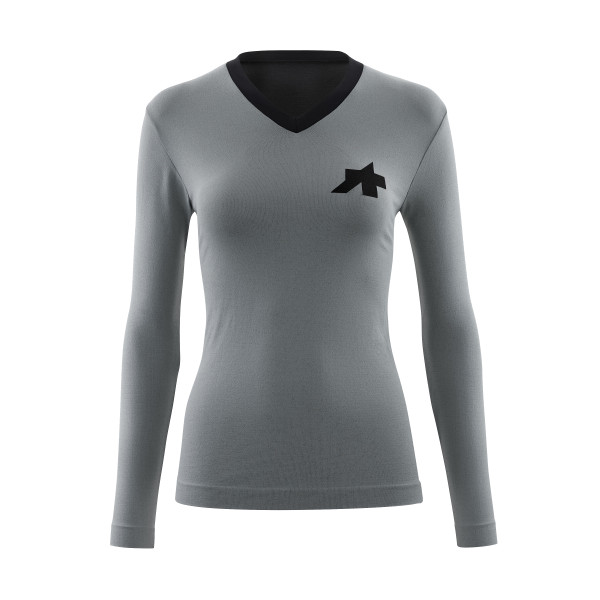 Assos Tactica Tech T5 LS Women's Jersey | Fanatic Silver