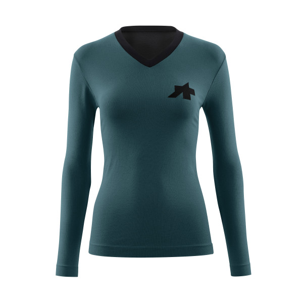 Assos Tactica Tech T5 LS Women's Jersey | Foundation Green