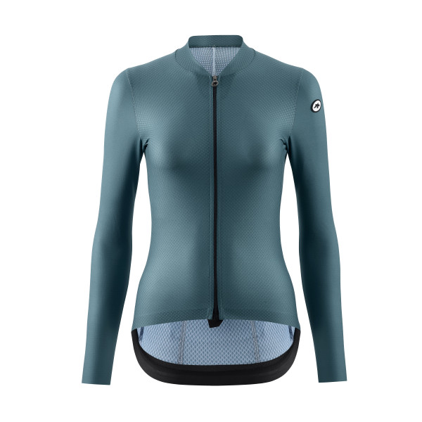 Assos Uma GT S11 LS Women's Jersey | Foundation Green