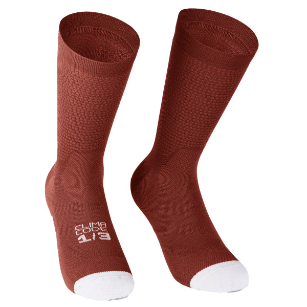 Assos Endurance S11 kojinės | Burned Brown