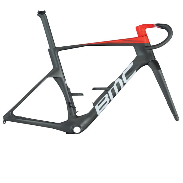 BMC Teammachine R 01 MOD rėmas | Carbon Black - Neon Red