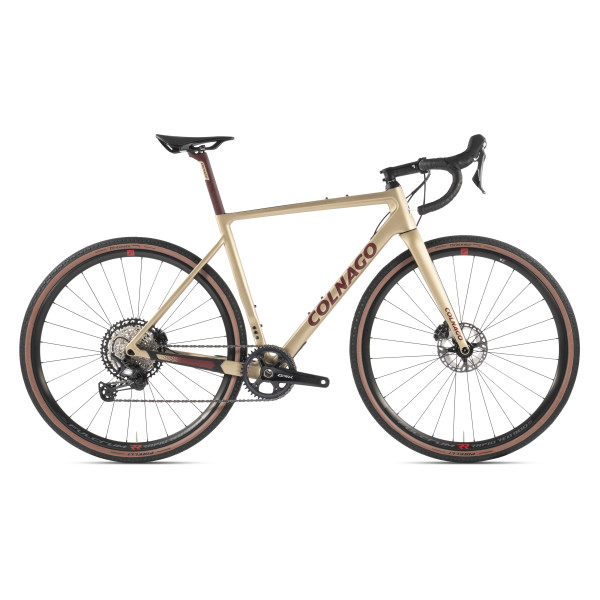 Colnago G3-X Gravel dviratis | Shimano GRX 820 2x12 | Gold - Rouge