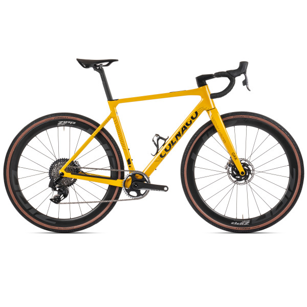 Colnago G4-X Gravel dviratis | Sram RED XPRL | ZIPP 303S | MTYL - Yellow