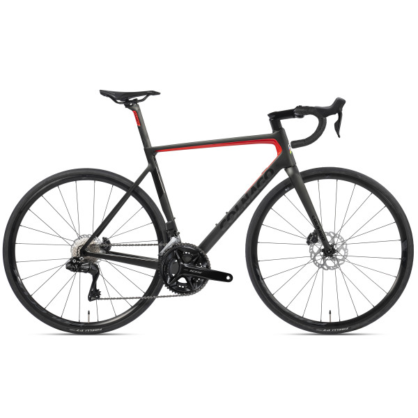 Colnago V3 plento dviratis | Shimano 105 Di2 | Black - Red