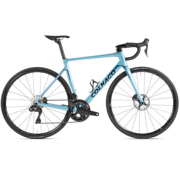 Colnago V4 Road Bike | Sram Rival AXS Disc | Fulcrum Racing 600 DB | Blue