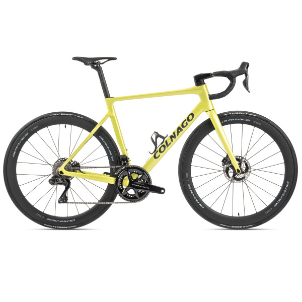 Colnago V4Rs plento dviratis | Shimano Ultegra R8170 Di2 Disc | Fulcrum Racing 600 DB | Green - Black