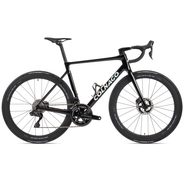 Colnago V4Rs Road Bike | Shimano Dura Ace R9270 Di2 Disc | Fulcrum Racing Wind 400 DB | Black - Silver