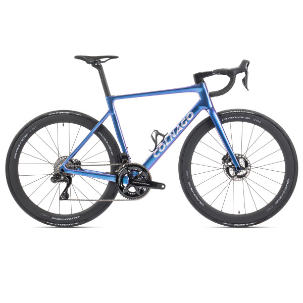 Colnago V4Rs plento dviratis | Shimano Ultegra R8170 Di2 Disc | Fulcrum Racing 600 DB | Purple - Silver