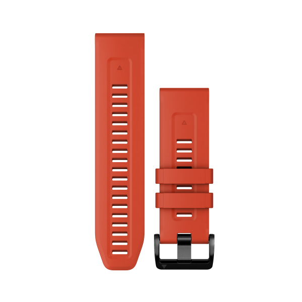 Garmin QuickFit® 26 Silicone Watch Band | Flame Red