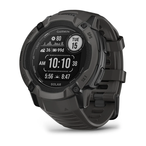 Garmin Instinct® 2X Solar išmanusis laikrodis | 50 mm | Graphite