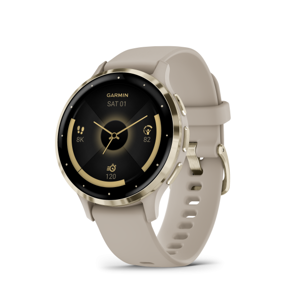 Garmin Venu® 3S išmanusis laikrodis | 41 mm | French Gray