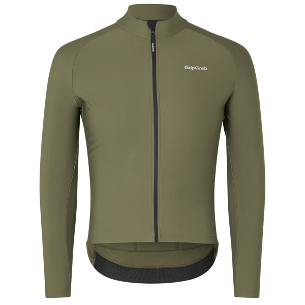 GripGrab Pacr Thermal vyriški marškinėliai | Olive Green