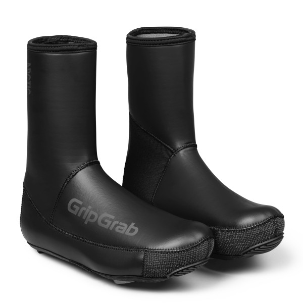 GripGrab Arctic 2 Waterproof Deep Winter Road Shoes Covers | Black