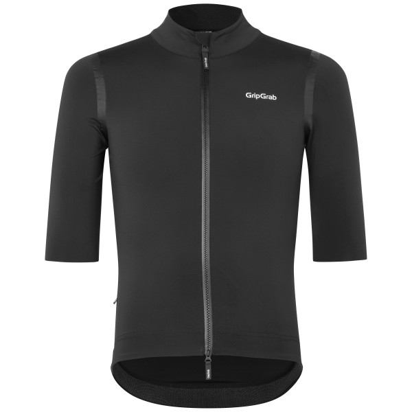 GripGrab AquaRepel Water-Resistant Men's Jersey | Black