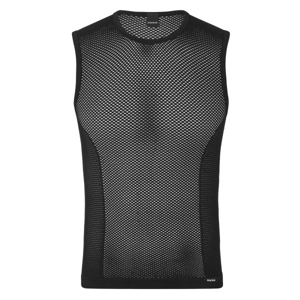 GripGrab PACR Spring-Autumn Sleeveless Base Layer | Black