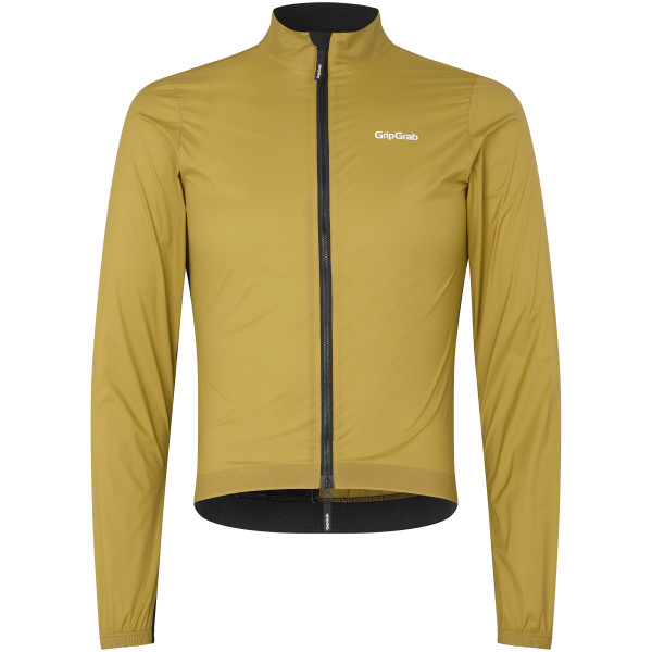 GripGrab PACR Windproof Lightweight vyriška striukė | Mustard Yellow