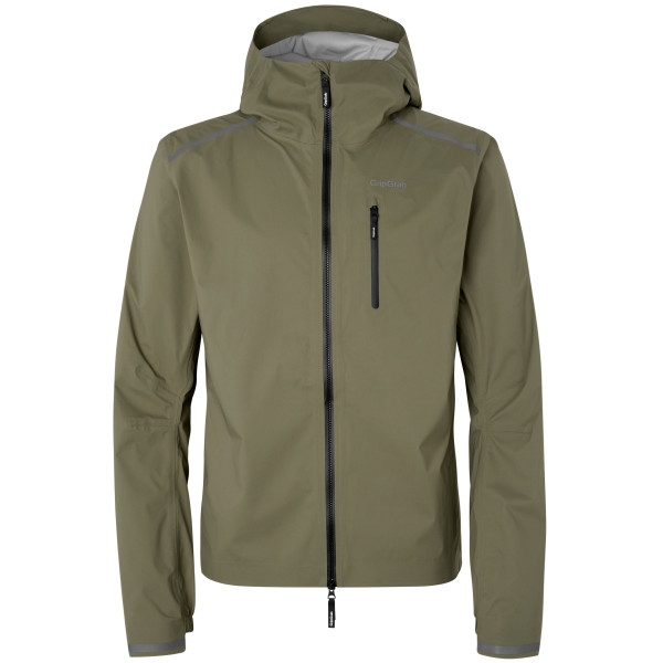 GripGrab EXPLR Waterproof Lightweight Men's Jacket | Olive Green