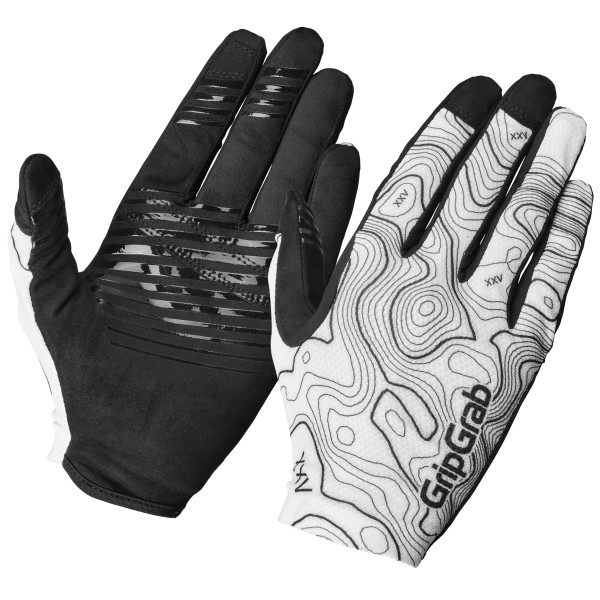 GripGrab Rebel Full Finger Gloves | White