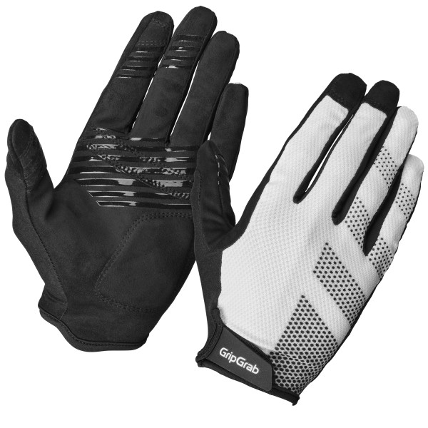 GripGrab Ride RC Lite Full Finger Gloves | White