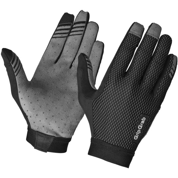 GripGrab Vertical 2 InsideGrip™ Full Finger pirštinės | Black