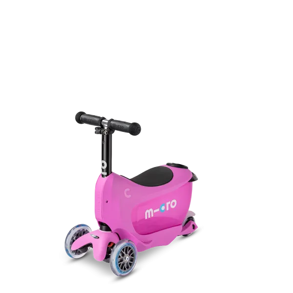 Micro Mini2go Deluxe paspirtukas | Pink