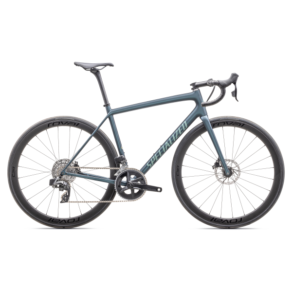 Specialized Aethos Expert plento dviratis | Rival eTap AXS | Satin Deep Lake Metallic - Green Pearl