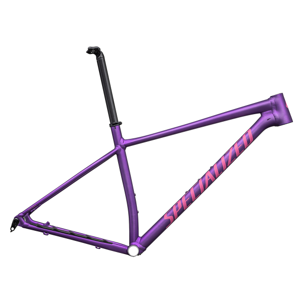 Specialized Chisel Hardtail rėmas | Purple Tint Linear Brushed - Rebel Pink