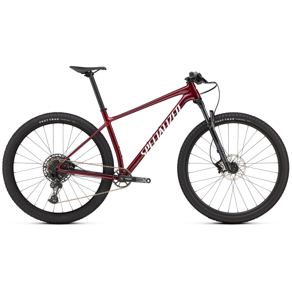 Specialized Chisel Hardtail kalnų dviratis | Gloss Maroon - White