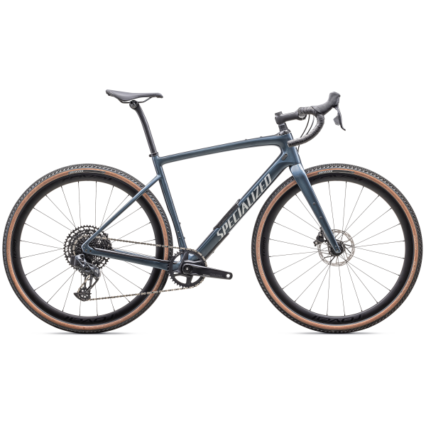 Specialized Diverge Expert Carbon Gravel dviratis | Cast Blue Metallic - Silver Dust