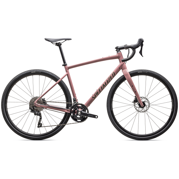 Specialized Diverge E5 Elite Gravel dviratis | Gloss Dusky Pink - Cypress Green