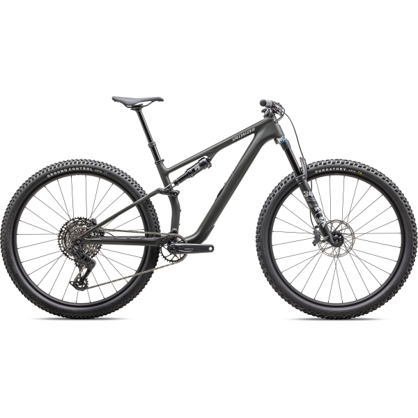 Specialized Epic 8 EVO Comp kalnų dviratis | Dark Moss Green - Dune White