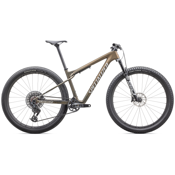 Specialized Epic World Cup Pro kalnų dviratis | Burnt Gold Metallic - Liquid Metal