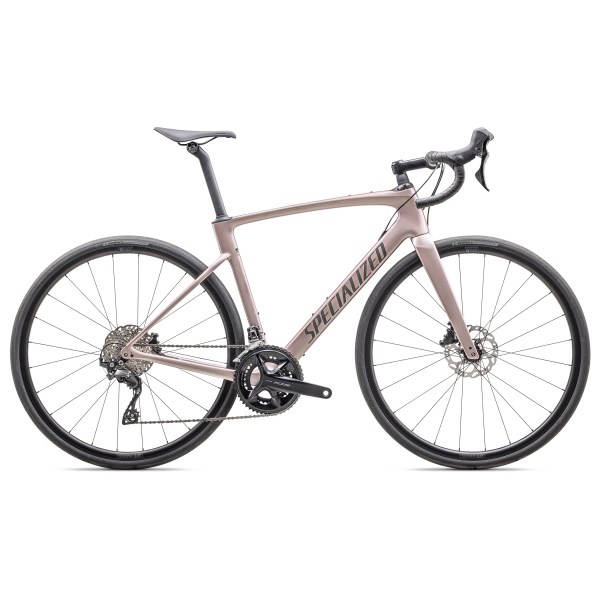 Specialized Roubaix SL8 Sport 105 Road Bike | Gloss Champagne - Smoke