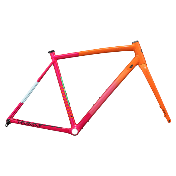 Specialized Crux DSW rėmas | Gloss Amber Glow - Vivid Pink