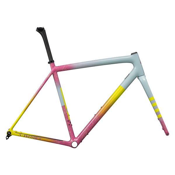 S-Works Crux rėmas | Rebel Pink Dry Impasto