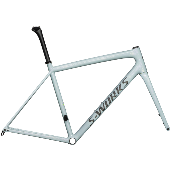 S-Works Aethos Frameset | Sea Foam - Dry Brushed Violet