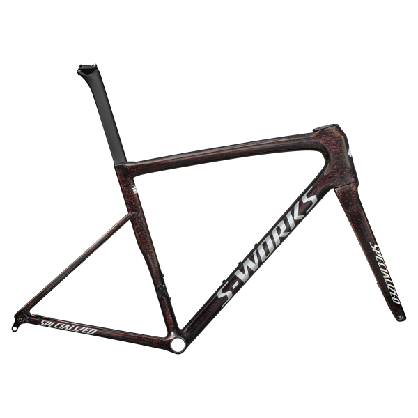 S-Works Tarmac SL8 Frameset | Carbon - Red Gold Blurred Speckle