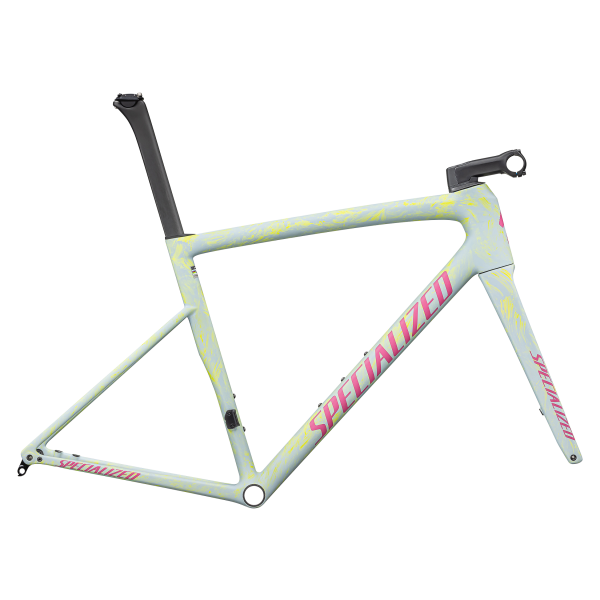 Specialized Tarmac SL8 rėmas | Ion Metallic - Sea Foam Strata