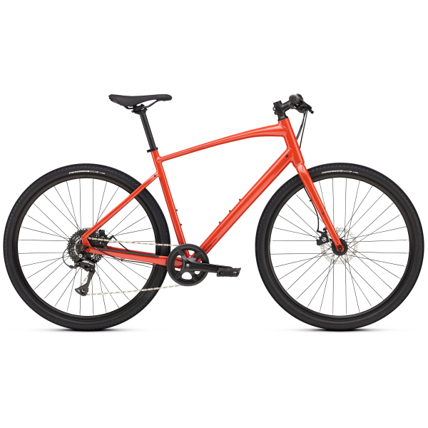 Specialized Sirrus X 1.0 fitness dviratis | Deep Orange - Redwood