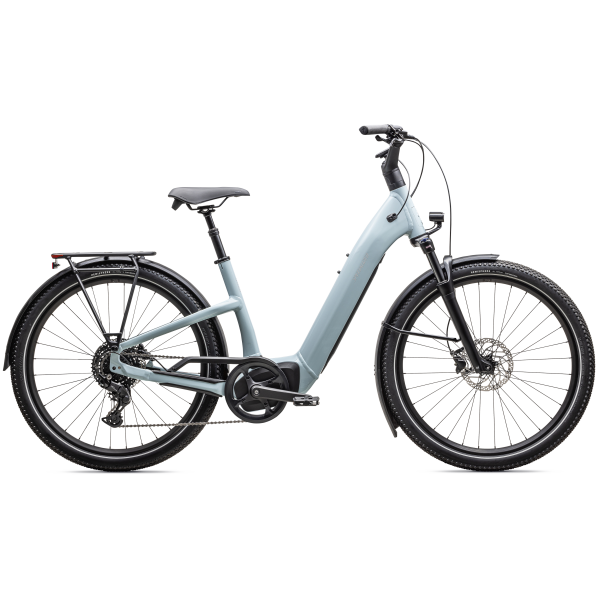 Specialized Turbo Como 4.0 E-Bike | Gloss Seafoam - Silver Dust Reflective