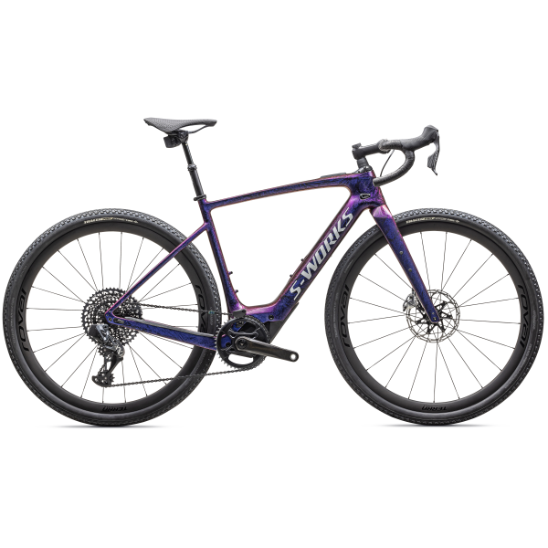 S-Works Turbo Creo 2 elektrinis dviratis | Gloss Carbon - Red To Blue Pearl Strata