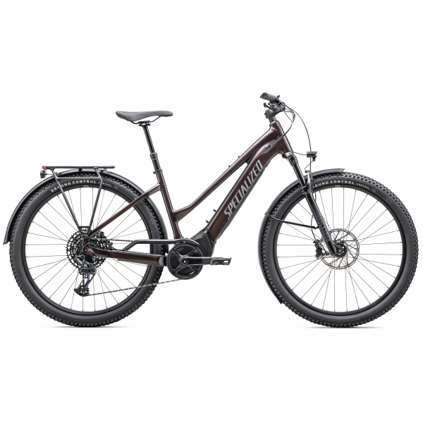 Specialized Turbo Tero 5.0 EQ Step-Through E-Bike | Red Onyx - Smoke