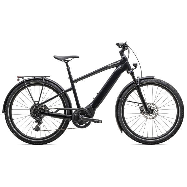 Specialized Turbo Vado 4.0 E-Bike | Cast Black - Satin Silver Reflective