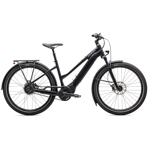 Specialized Turbo Vado 4.0 IGH Step-Through E-Bike | Gloss Castblack - Satin Silver Reflective