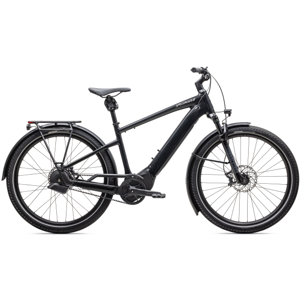 Specialized Turbo Vado 5.0 IGH E-Bike | Castblack - Satin Silver Reflective