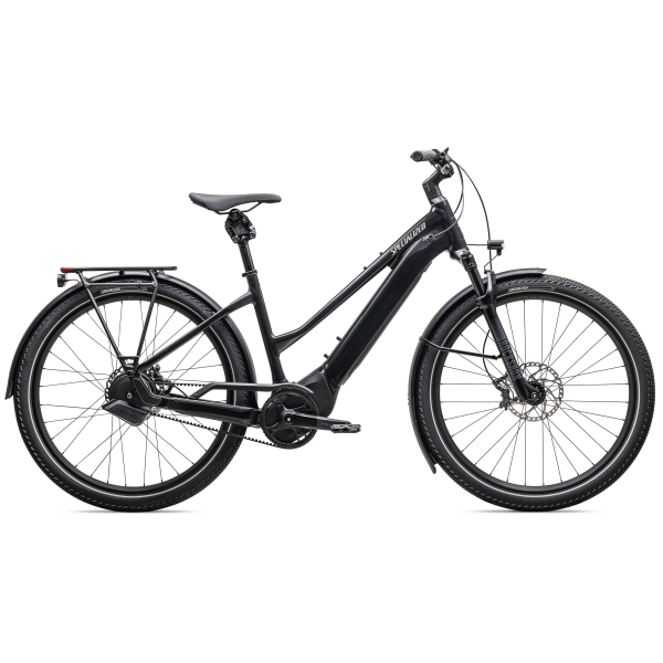 Specialized Turbo Vado 5.0 IGH Step-Through E-Bike | Castblack - Satin Silver Reflective